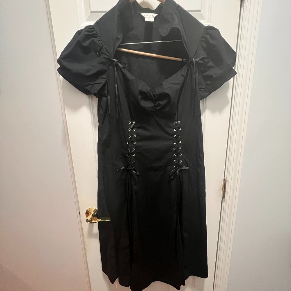 Chicstar size 18 Rachel Storms black dress